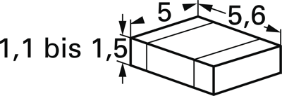 C2220C105K5RAC7800 Kemet Keramik Kondensatoren Bild 2