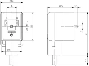 12245 Hirschmann Automation and Control Sensor-Aktor Kabel