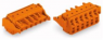Buchsenleiste, 11-polig, RM 7.62 mm, abgewinkelt, orange, 231-2711/037-000