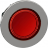 Frontelement, beleuchtbar, tastend, Bund rund, rot, Einbau-Ø 30.5 mm, ZB4FA48