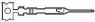 Stiftkontakt, 0,12-0,4 mm², AWG 26-22, Crimpanschluss, 5-104505-3