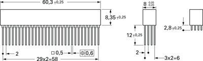 264-60303-02 ept PC/104 Steckverbinder