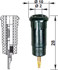 65.3331-23 Stäubli Electrical Connectors Laborsteckverbinder Bild 2