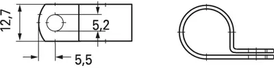 211-10070 HellermannTyton Kabelhalter