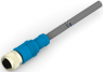Sensor-Aktor Kabel, M12-Kabeldose, gerade auf offenes Ende, 5-polig, 1 m, PUR, grau, 4 A, T4161320005-002
