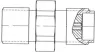 901-9909 Amphenol RF Koaxialsteckverbinder