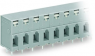 Leiterplattenklemme, 6-polig, RM 7.5 mm, 0,08-2,5 mm², 16 A, Käfigklemme, grau, 741-306