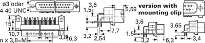 8-1393480-7 AMP D-Sub Steckverbinder Bild 2