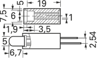 2819.5190 Mentor LED Abstandshalter Bild 2