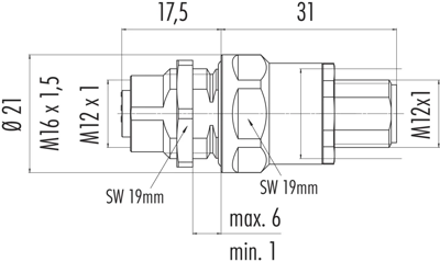 09 5270 10 03 binder Sensor-Aktor Adapter Bild 2