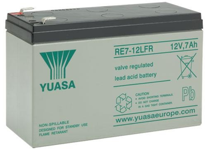 RE7-12L Yuasa Bleiakkus, Lithium-Ionen-Akkus