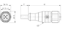 22286 Lumberg Automation Sensor-Aktor Kabel Bild 2