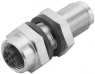 Adapter, M12 (4-polig, Buchse) auf M12 (4-polig, Stecker), gerade, 2485360000