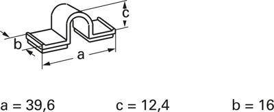 A2C38-A-C8 Panduit Kabelhalter