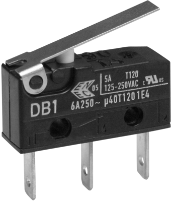 DB1C-B1LB ZF Switches and Sensors Snap Action Switches