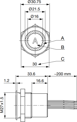 1241.3011 SCHURTER Piezotaster Bild 2