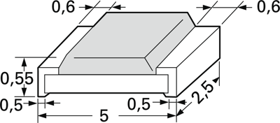 RL2010FR-070R1L Yageo SMD Widerstände