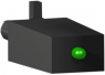 Funktionsmodul, Diode + grüne LED, 110-230 VDC für Miniaturrelais-Sockel, RZM031FPD