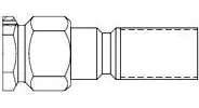 1051815-1 AMP Koaxialsteckverbinder