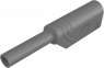 2 mm Stecker, Lötanschluss, 0,5-1,0 mm², CAT III, grau, MST S WS 30 AU GR