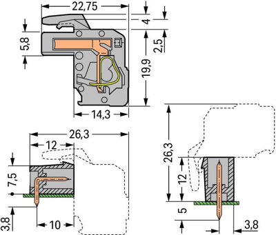 232-105/026-000 WAGO PCB Connection Systems Image 2