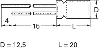 MALREKA00FE322L00K Vishay Elektrolyt Kondensatoren Bild 2