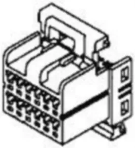 174046-1 AMP Automotive Power Connectors