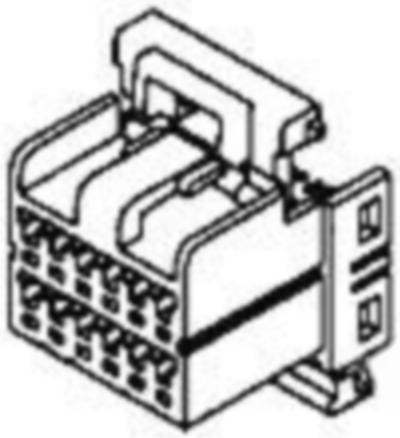 174044-2 AMP Automotive Power Connectors