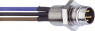 Sensor-Aktor Kabel, M8-Kabelstecker, gerade auf offenes Ende, 8-polig, 0.5 m, orange, 1.5 A, 91740