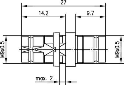 100024382 Telegärtner Koaxial Adapter Bild 2