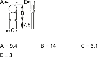 MF-RHT200-0 Bourns Electronics GmbH Rückstellende PTC-Sicherungen Bild 2