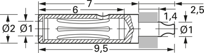 41.0001 Stäubli Electrical Connectors Laborsteckverbinder