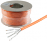 LSZH Netzwerkkabel, Cat 7, 8-adrig, AWG 23-1, orange, BS08-82031007