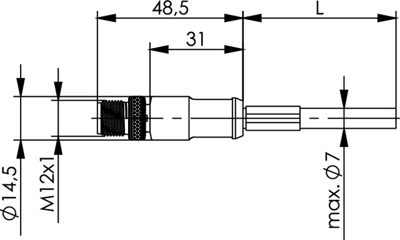 100017424 Telegärtner Sensor-Aktor Kabel Bild 2