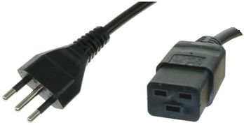 I/3/16-H05VVF3G150-C19/2,50M SW9005 FELLER Power Cords