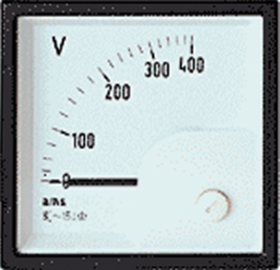 SQ96DE 300V AMS Voltmeter Bild 1