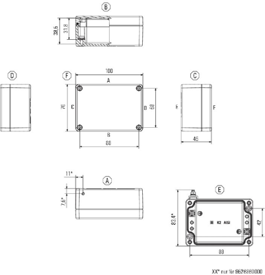 9529140000 Weidmüller General Purpose Enclosures Image 2