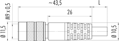 79 1406 12 03 binder Sensor-Aktor Kabel Bild 2