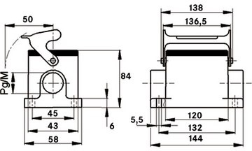 79160200 LAPP Housings for HDC Connectors Image 2