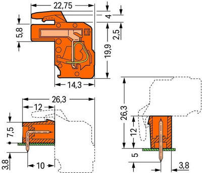 232-303/026-000 WAGO PCB Connection Systems Image 2