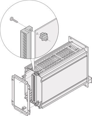 24812-301 SCHROFF Gehäusezubehör