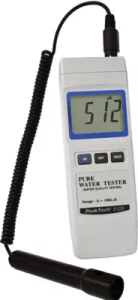 P 5125 PeakTech Conductivity, PH-Meter, Refractometer