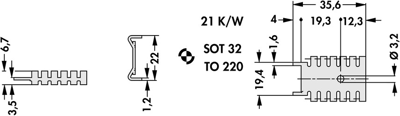 10034969 Fischer Elektronik Kühlkörper Bild 2