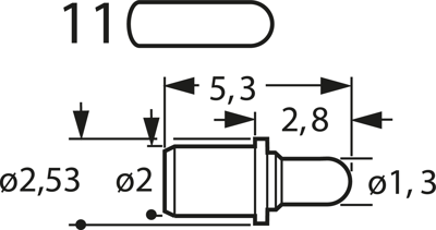 F70611B130G200 Feinmetall Prüfstifte