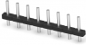 Leiterplattenklemme, 8-polig, RM 5 mm, 0,05-2 mm², 15 A, Stift, schwarz, 1546019-8