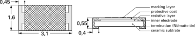 RT1206FRE071K2 Yageo SMD Widerstände