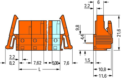 232-868/039-000 WAGO PCB Connection Systems Image 2