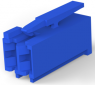 Buchsengehäuse, 2-polig, RM 5 mm, gerade, blau, 3-1241965-2