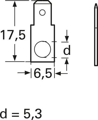 3810H.67 Vogt Flachstecker Bild 2