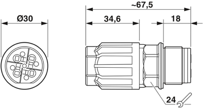 1424006 Phoenix Contact Other Circular Connectors Image 2